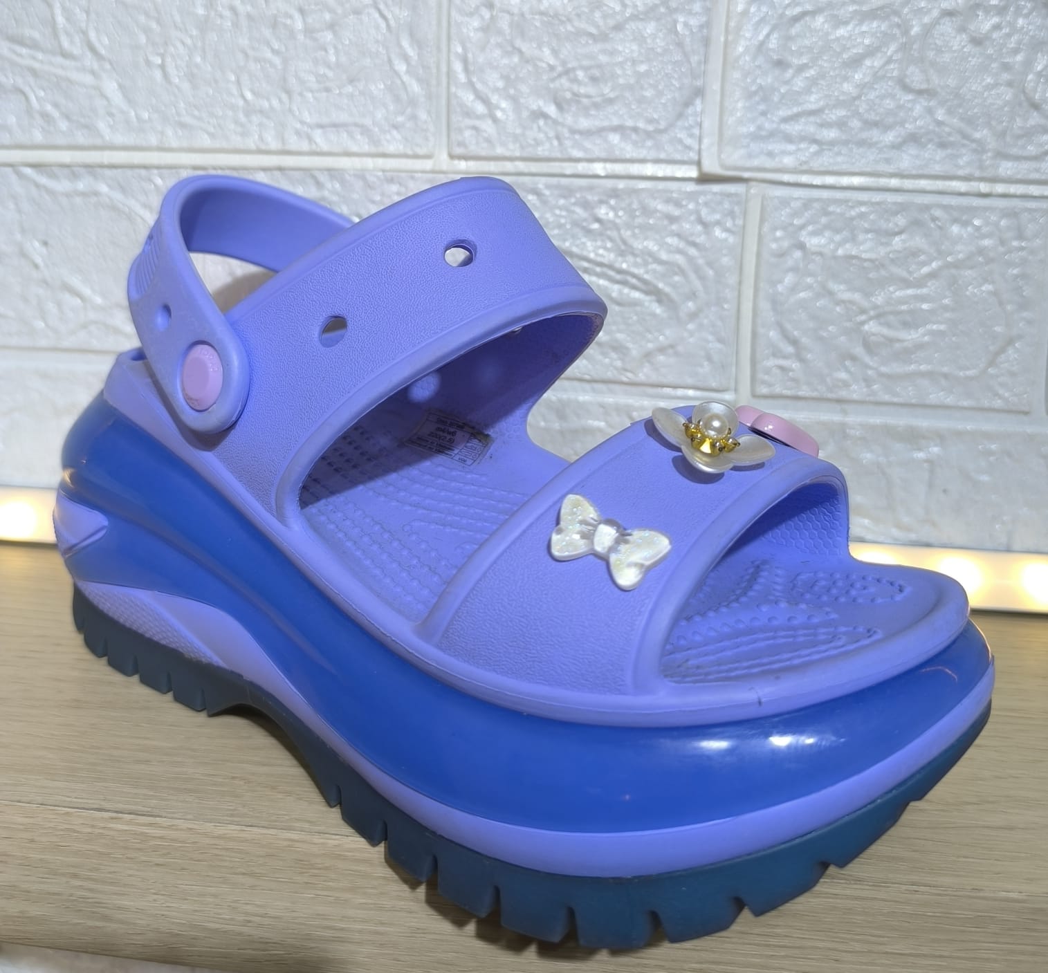 CROCS MEGA SLIDE-MEGA SLIDE PURPLE M3 - M7-berkah, sehat, bahagia selalu. Senyum aja dulu