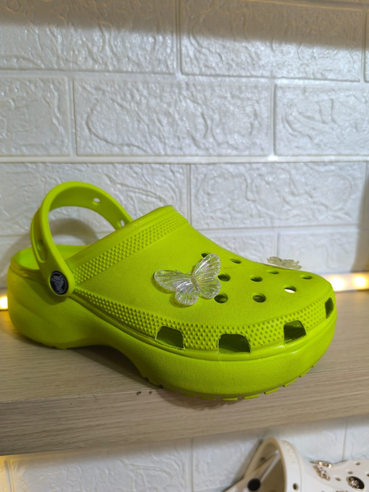 CROCS PLATFORM-PLATFORM LIME W5-W9-berkah, sehat, bahagia selalu. Senyum aja dulu