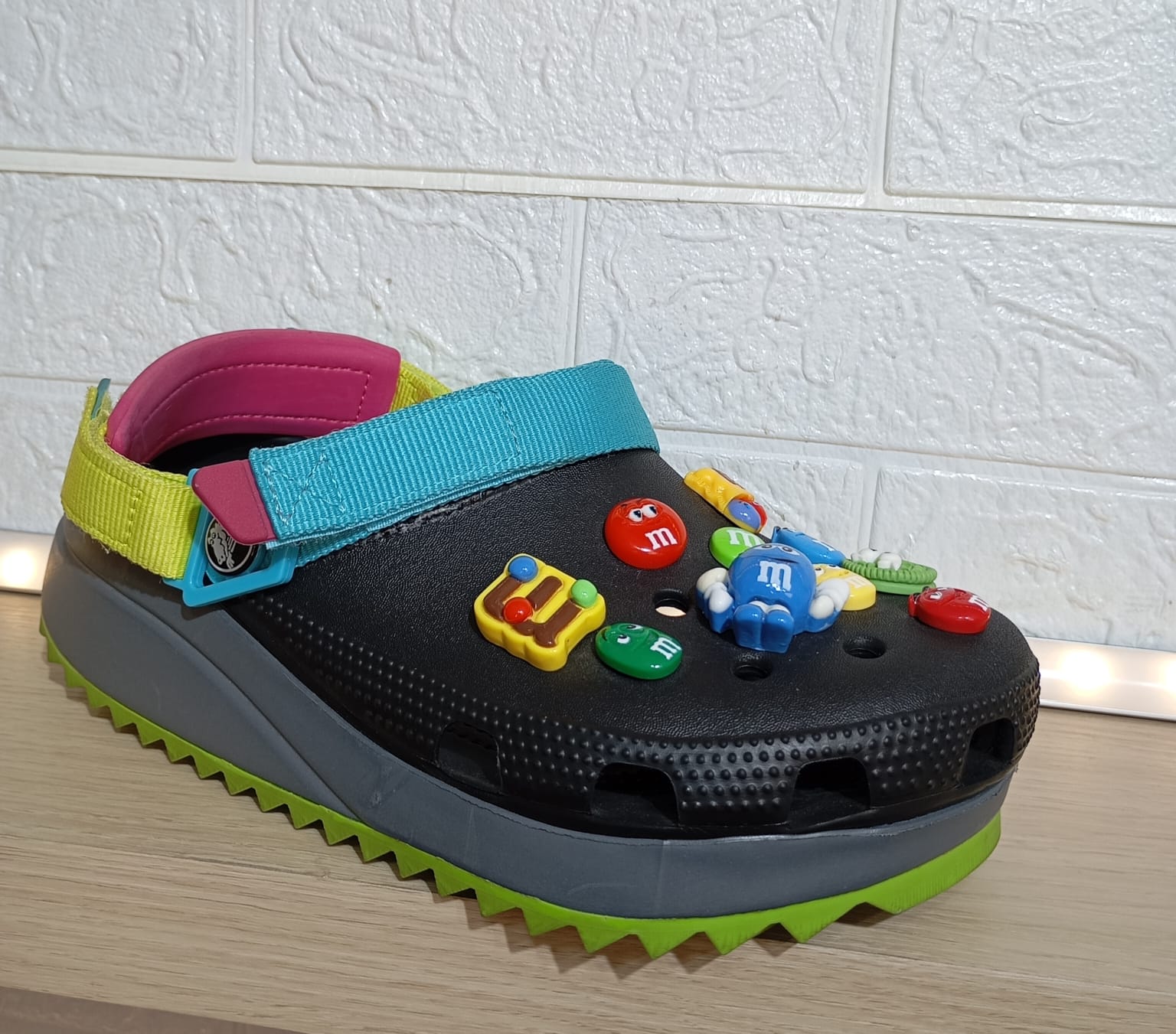 CROCS HIKER-HIKERS BLACK GREEN M4-M11-berkah, sehat, bahagia selalu. Senyum aja dulu