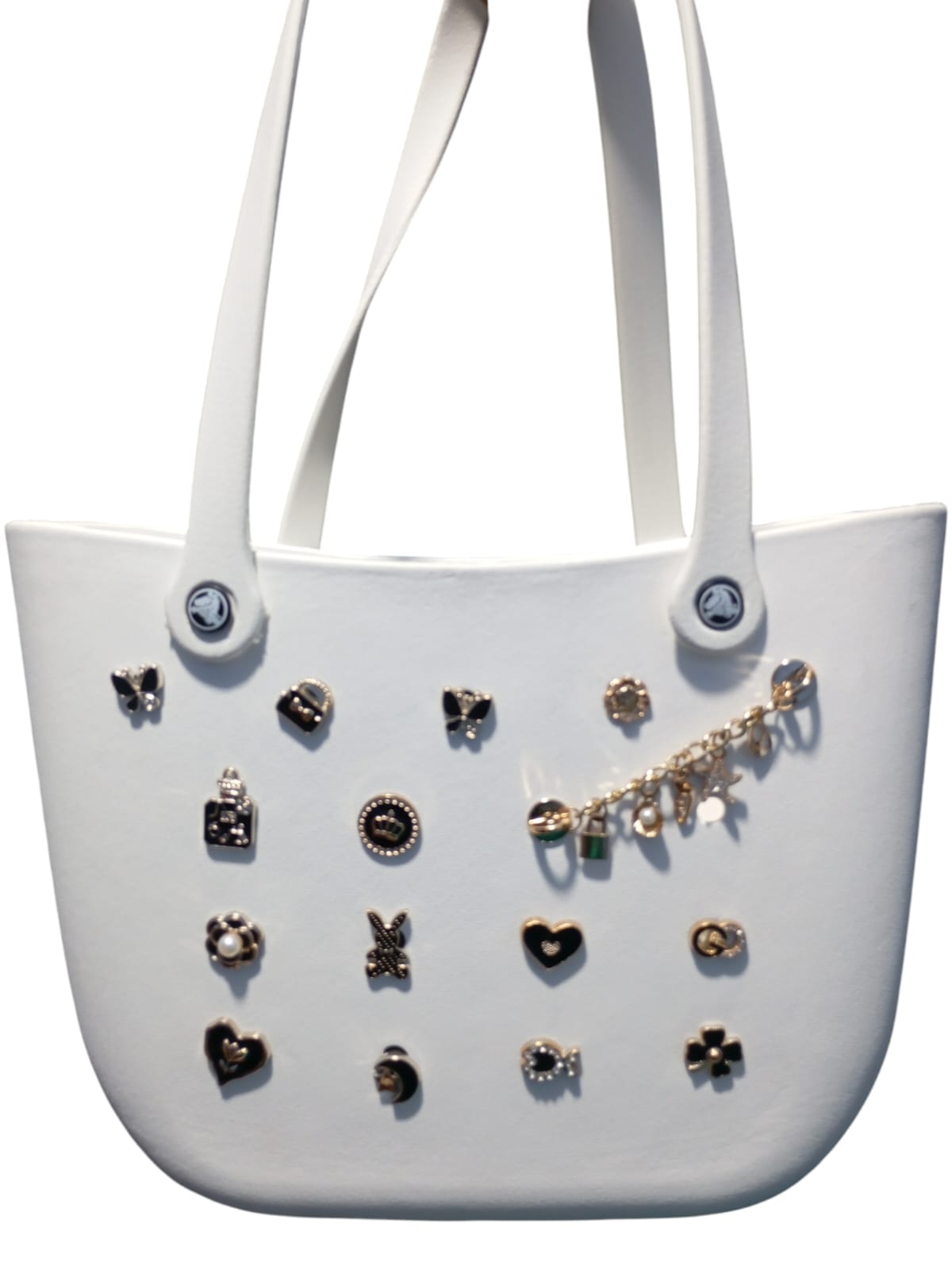 TAS CROCS-TAS CROCS WHITE-berkah, sehat, bahagia selalu. Senyum aja dulu