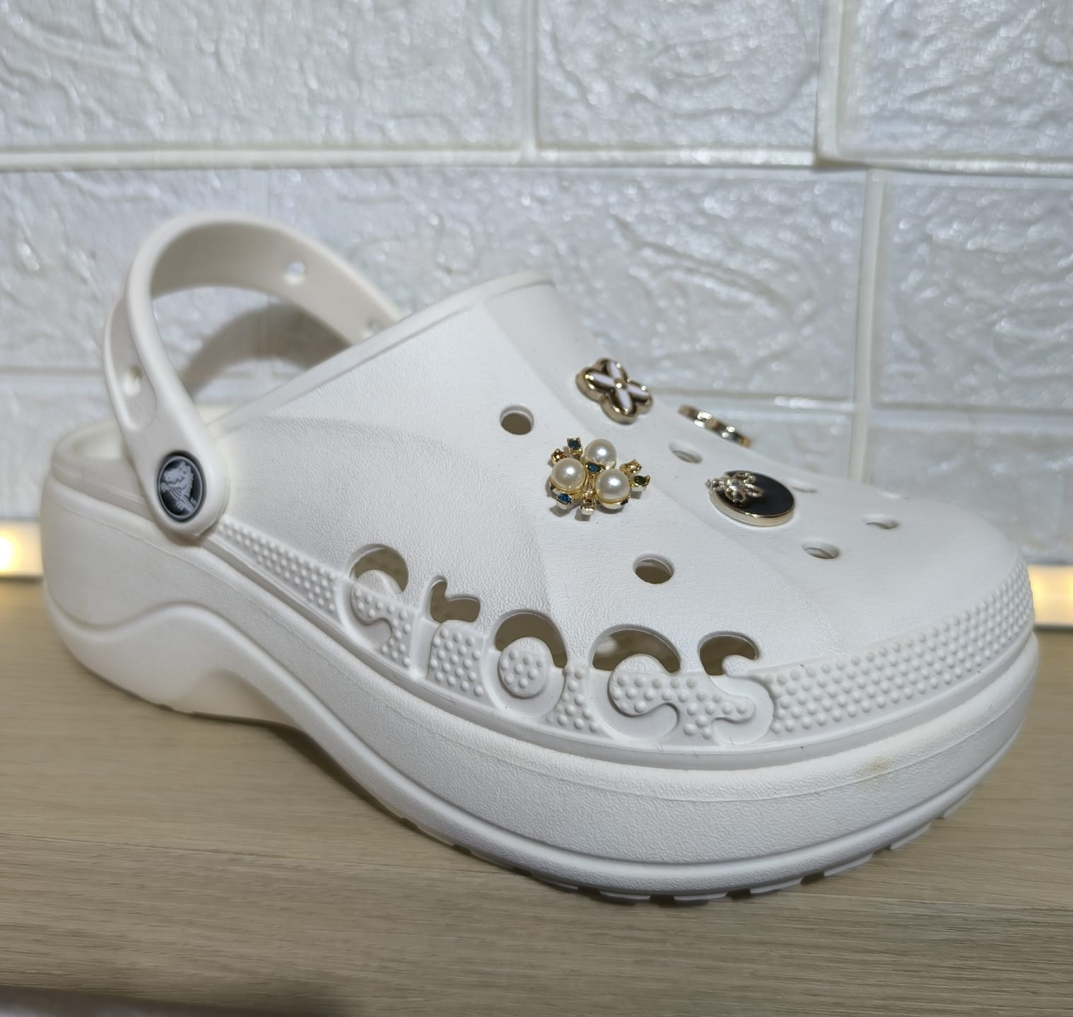 PLATFORM BAYA 5,5CM-BAYA PLATFORM 5,5CM WHITE-berkah, sehat, bahagia selalu. Senyum aja dulu