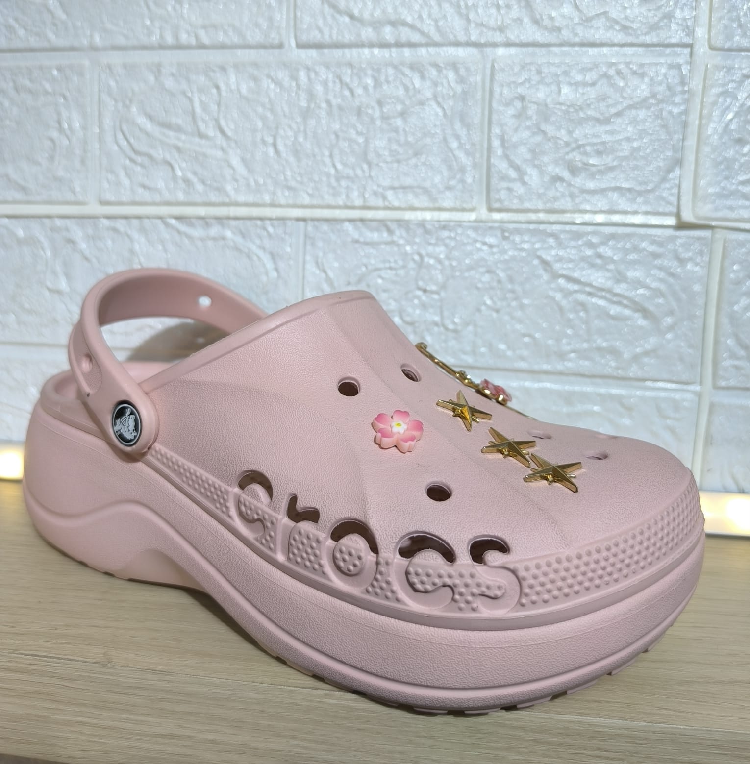 PLATFORM BAYA 5,5CM-BAYA PLATFORM 5,5CM DUSTYPINK-berkah, sehat, bahagia selalu. Senyum aja dulu