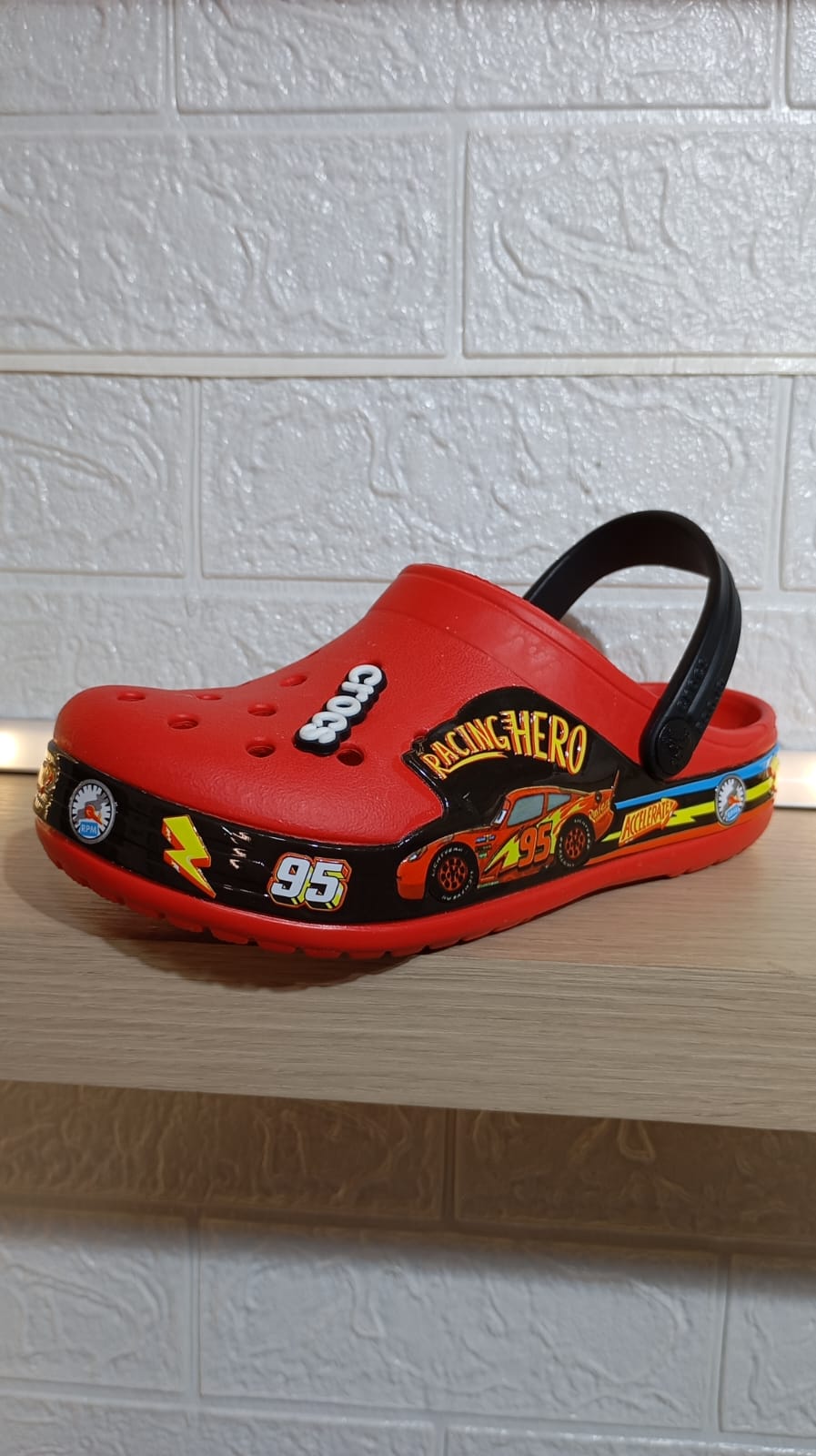 SANDAL ANAK-MQUEEN RACING HERO C8-J3-berkah, sehat, bahagia selalu. Senyum aja dulu