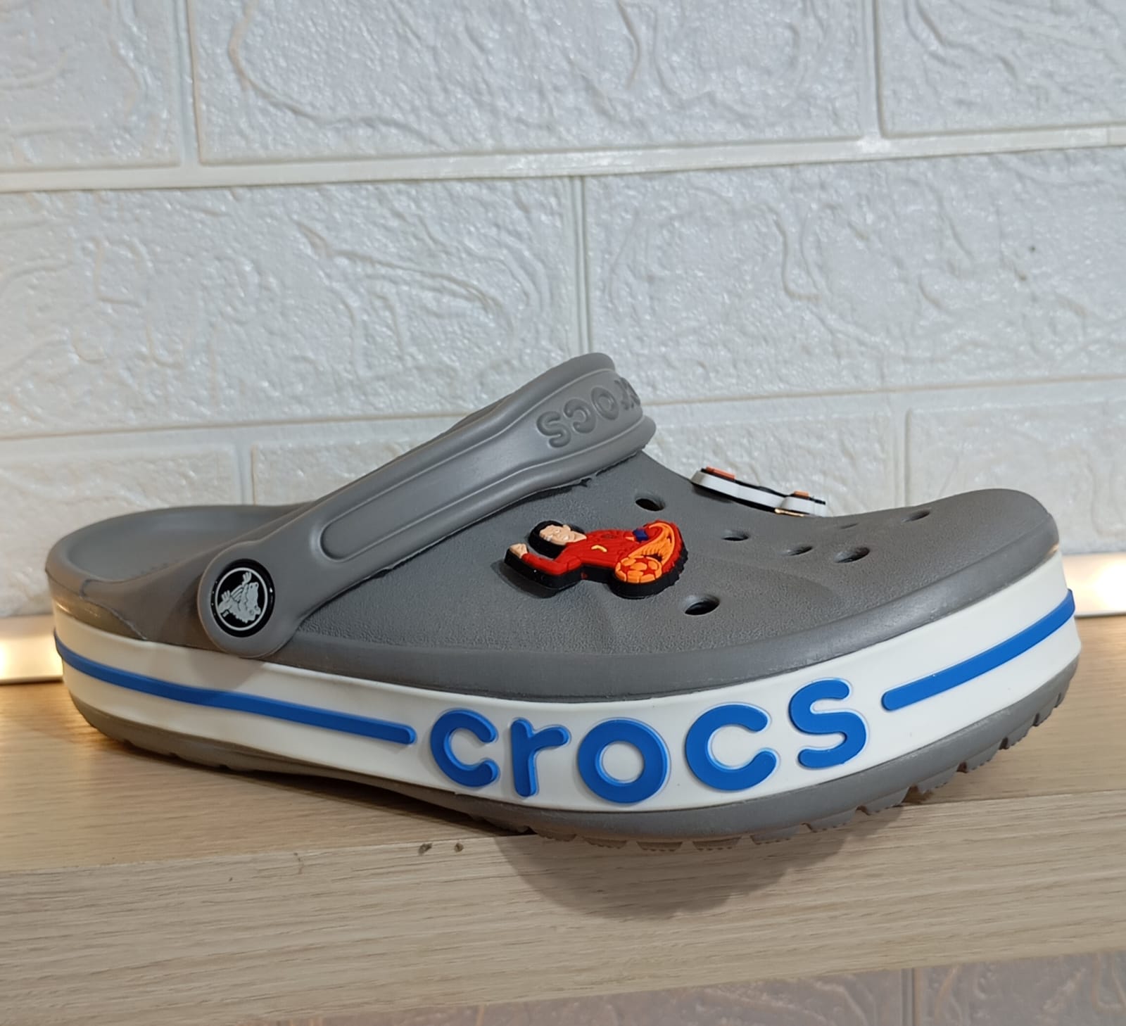 BAYA CLOG-BAYA CLOG GRAY BLUE M4-M11-berkah, sehat, bahagia selalu. Senyum aja dulu