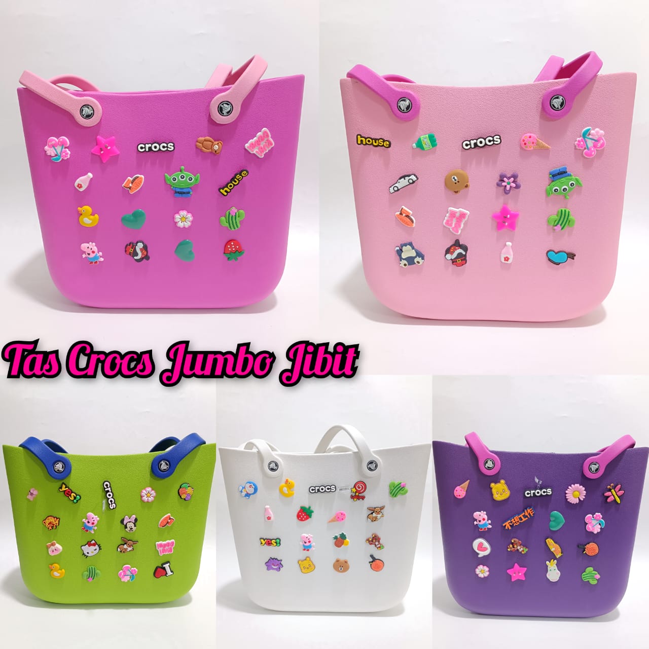 TAS CROCS-TAS JUMBO-berkah, sehat, bahagia selalu. Senyum aja dulu