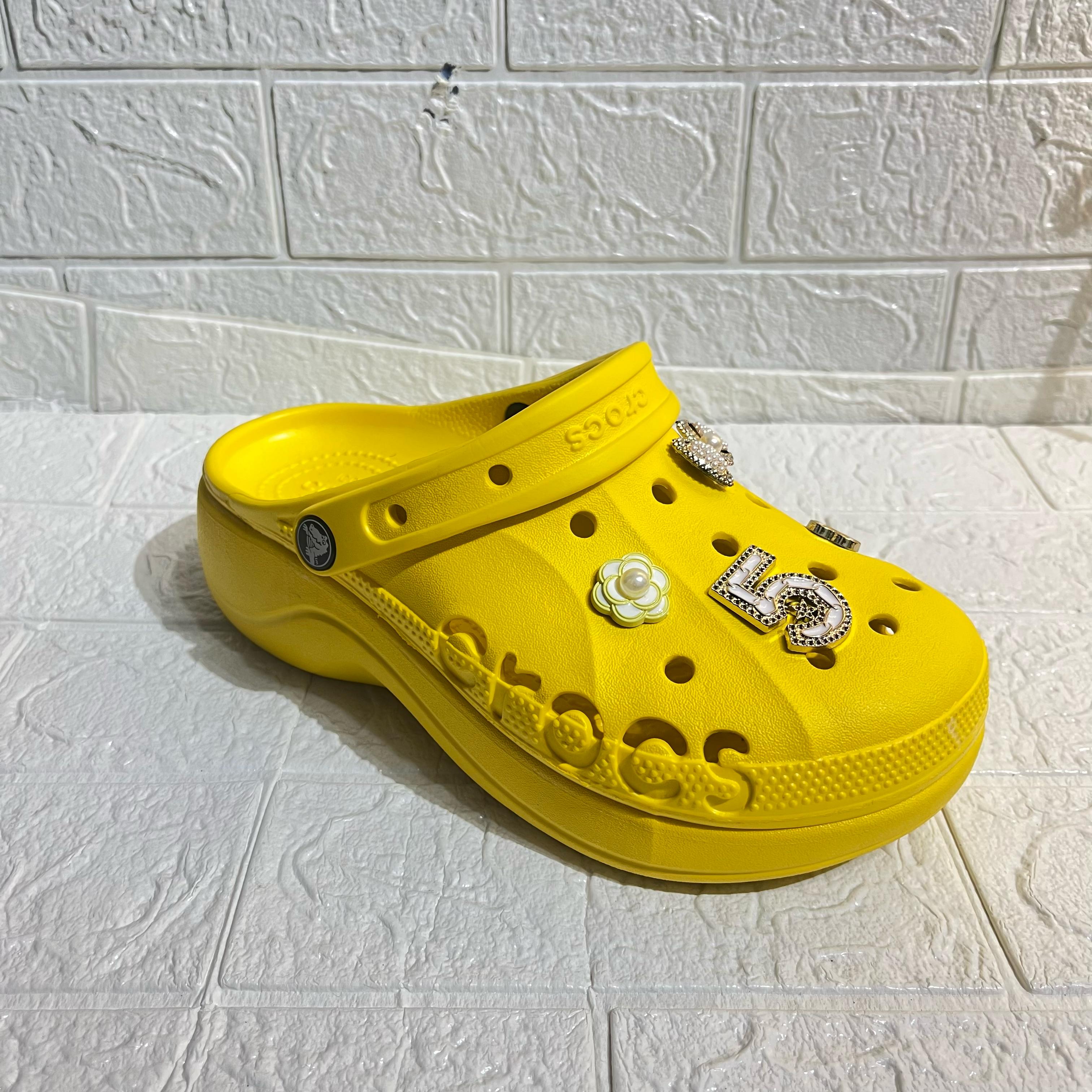 PLATFORM BAYA 5,5CM-BAYA PLATFORM 5,5CM YELLOW-berkah, sehat, bahagia selalu. Senyum aja dulu