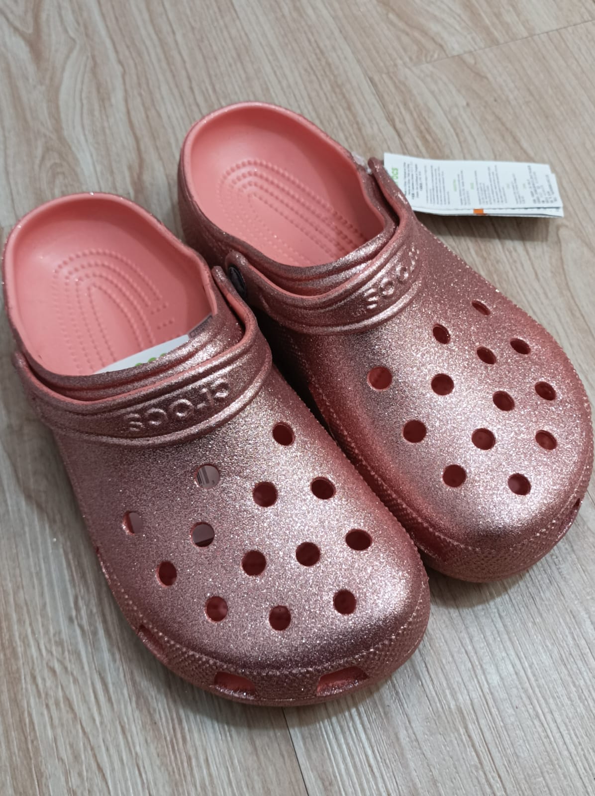 GLITTER FLAT-GLITTER FLAT PEACH M4-M7-berkah, sehat, bahagia selalu. Senyum aja dulu