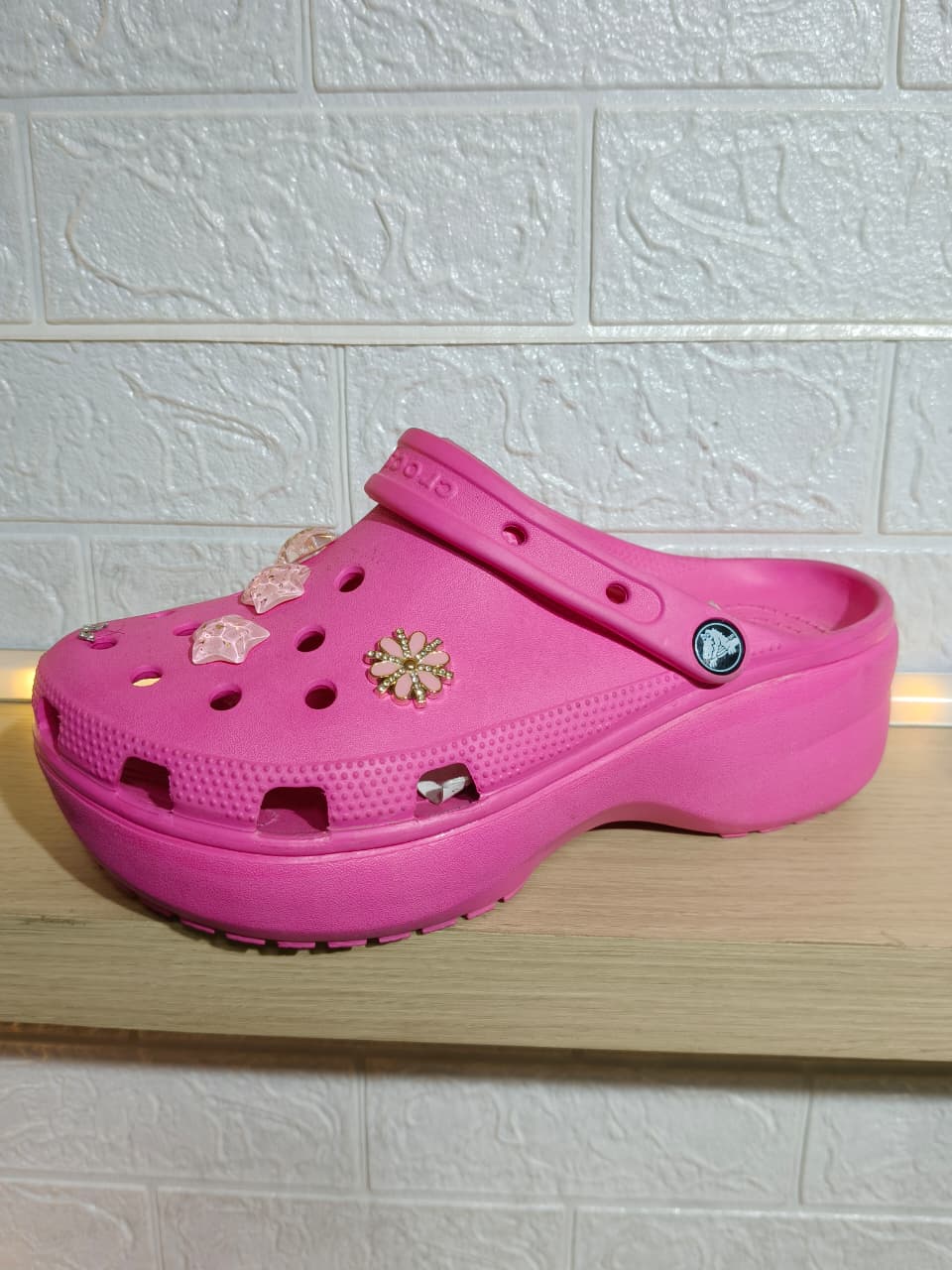 CROCS PLATFORM-PLATFORM BERRY W5 - W9-berkah, sehat, bahagia selalu. Senyum aja dulu