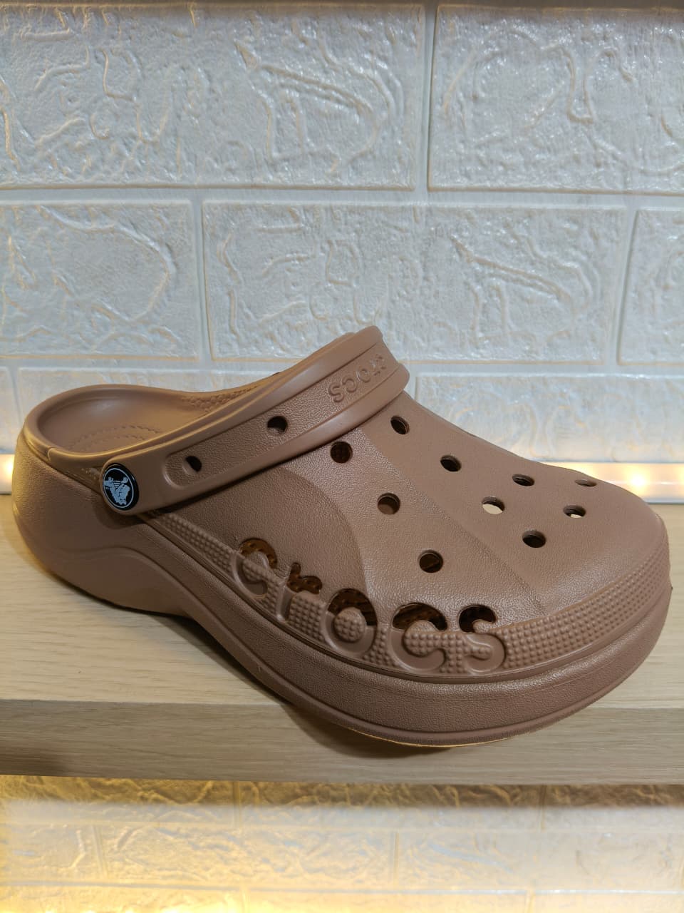 PLATFORM BAYA 5,5CM-BAYA PLATFORM 5,5CM BROWN-berkah, sehat, bahagia selalu. Senyum aja dulu