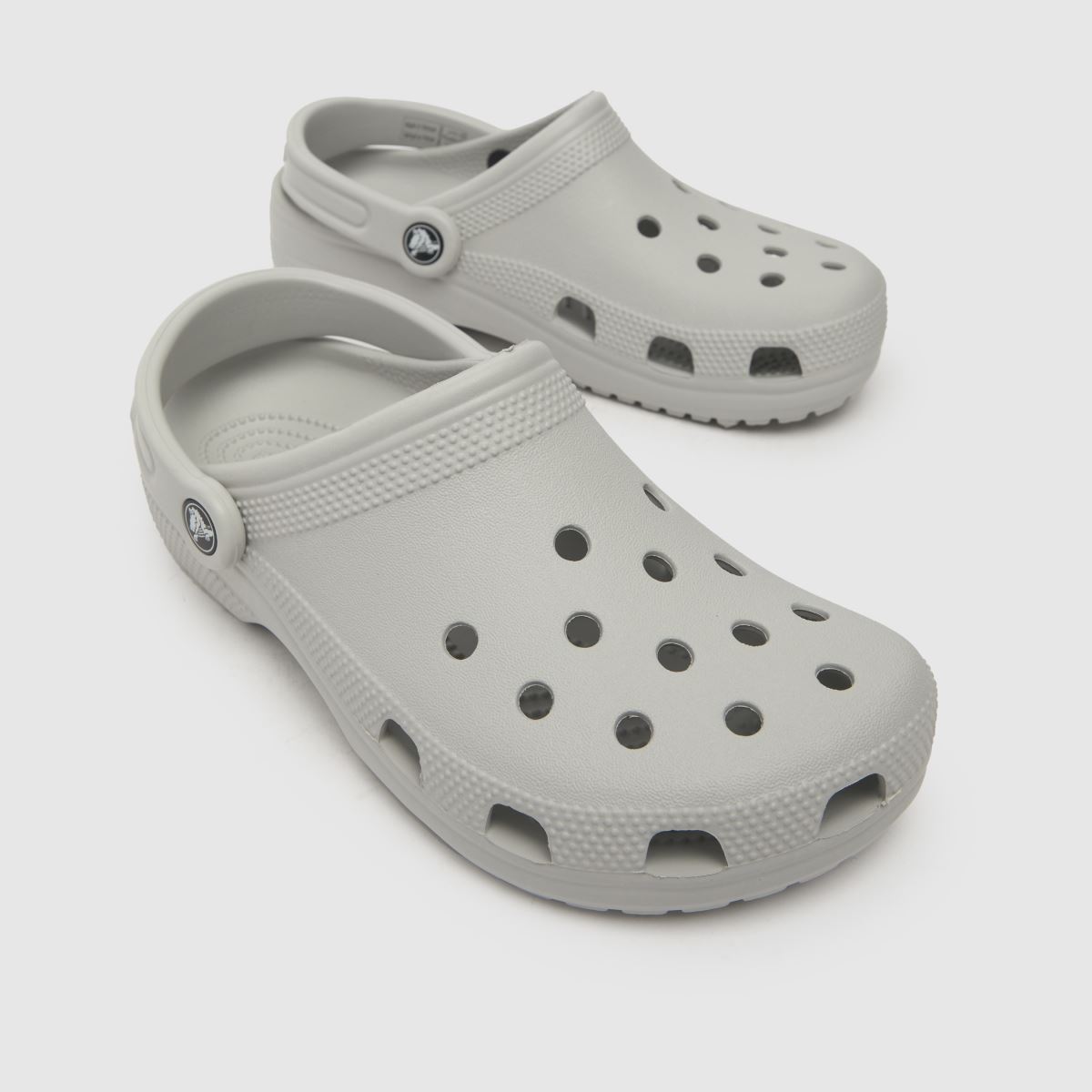CROCS FLAT-FLAT LIGHT GREY M4-M11-berkah, sehat, bahagia selalu. Senyum aja dulu